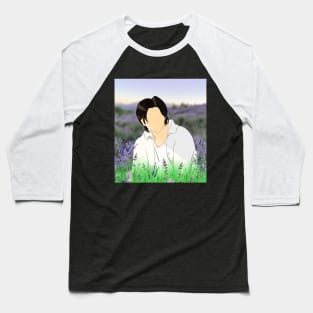 Wild Flower by Rm Baseball T-Shirt